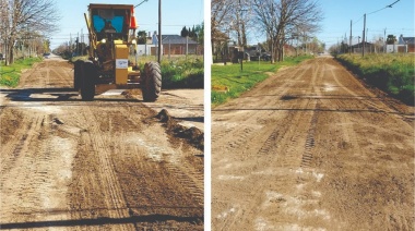El Ente Vial intensifica tareas en las plantas urbanas de Necochea y Quequén