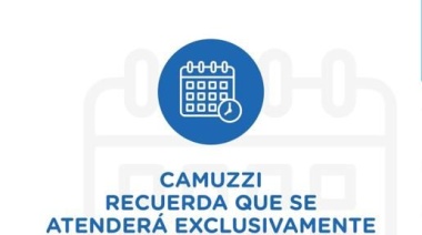 Camuzzi Gas reabre su atención al publico