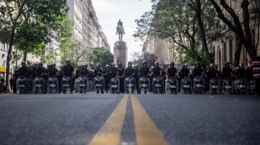 El Gobierno aseguró que al operativo antipiquetes lo pagarán las organizaciones
