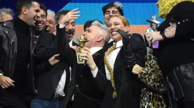 Un necochense premiado en los Gardel, en la noche consagratoria de Miranda!
