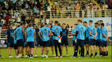 La formación argentina para el último amistoso antes del Mundial