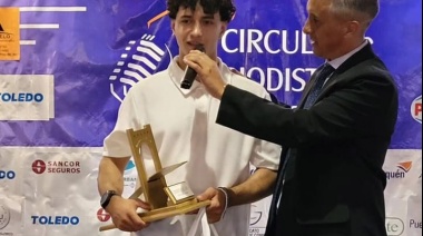 Manuel Trípano fue elegido como el mejor deportista del año