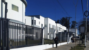 Avanzan las tareas de mantenimiento en el exterior del Hospital Ferreyra
