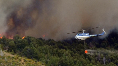 Arde el Parque Los Alerces y las autoridades sospechan de la intencionalidad del fuego