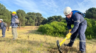 Agentes del municipio se capacitan para combatir incendios forestales