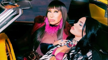 Lali se juntó con Moria Casán junto para filmar el videoclip de "Quienes son?"