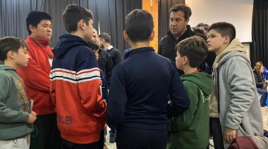 Arturo Rojas acompañó las Olimpiadas de Matemáticas Ñandú