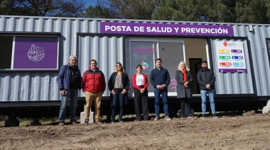 El municipio instaló posta de salud y prevención para vecinos de la zona sur