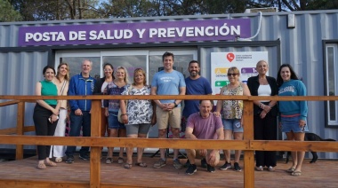 Quedó habilitada la Posta de Salud y Prevención de Avenida 10 y 183