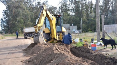 La Municipalidad trabaja sobre pluviales y cloacas