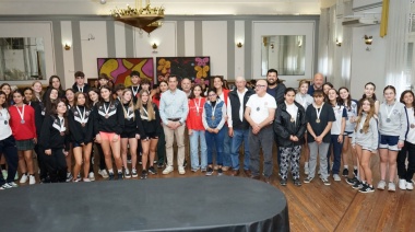 El Intendente recibió a los medallistas locales de los Juegos Bonaerenses