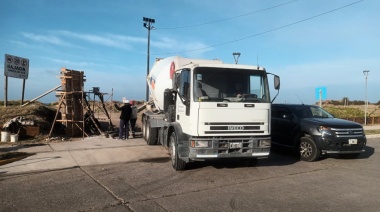Se construyen nuevos pórticos para la bajada de vehículos 4x4