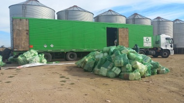 Exitosa campaña de recolección de bidones agroquímicos en Juan N. Fernández