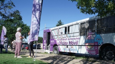 Mayor seguridad, el reclamo del Barrio Banco Provincia en la presentación de la Oficina Móvil