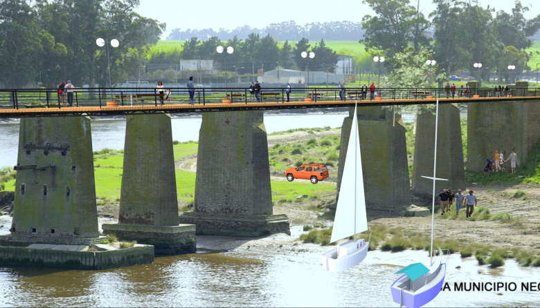 Proponen crear el “circuito de los tres puentes” en la ribera del río Quequén