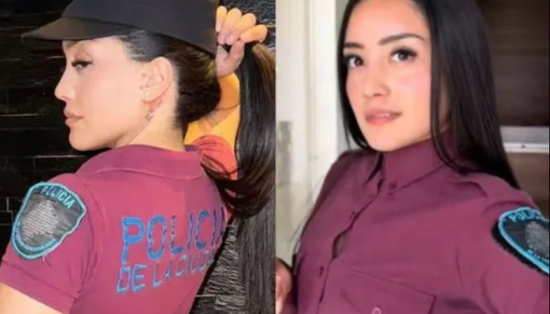 Rompió el silencio Nicole V., la policía tiktoker suspendida por sus videos eróticos: "No pensé que..."
