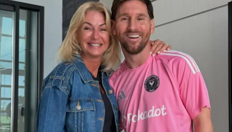 Yanina Latorre se cruzó con Lionel Messi en Miami y compartió el emocionante encuentro