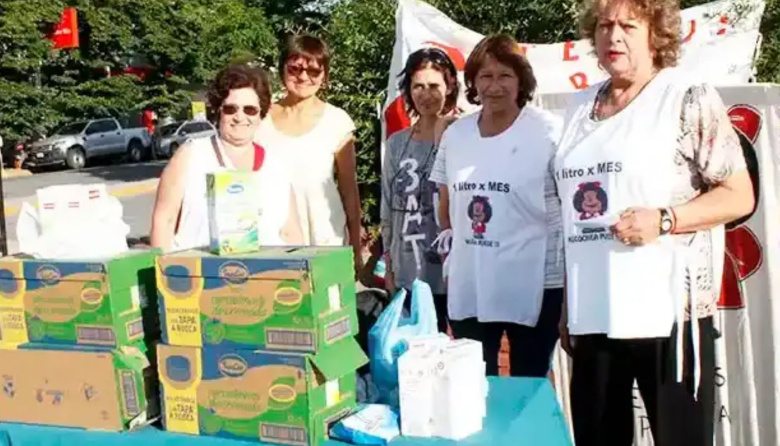 Este viernes se hará la 175ª colecta “1 libro de leche por mes”