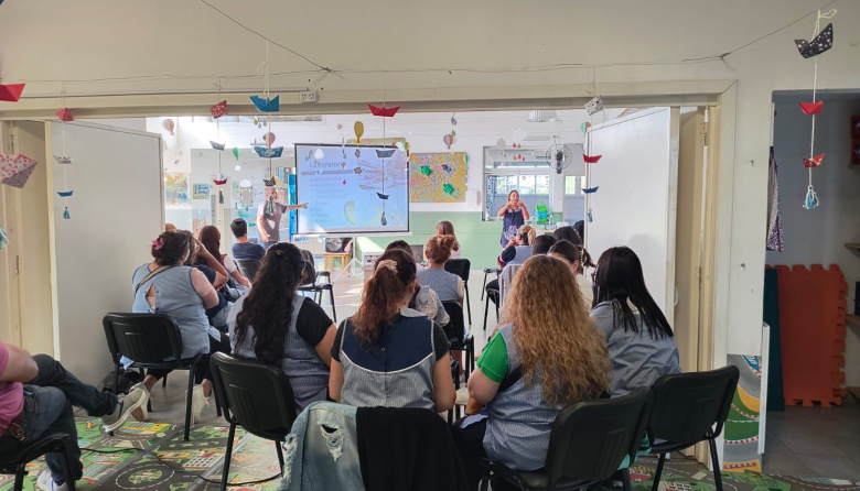 Más capacitaciones para los jardines municipales: Manipulación de Alimentos en Pichi Huinca y RCP en Lassalle