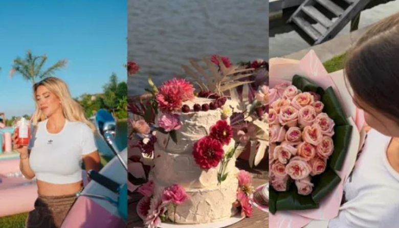 Wanda Nara celebró los 11 años de Francesca con lujos en Nordelta