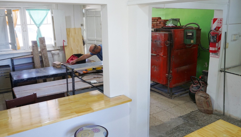 La Escuela Municipal de Arte suma un aula más amplia y continúa la puesta en valor de su edificio histórico