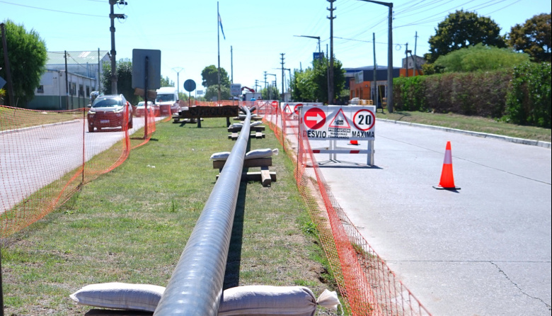 Histórica obra de ampliación de la red de gas en Necochea y Quequén