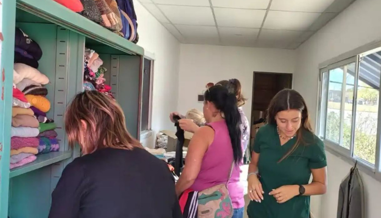 La feria de la Cooperadora se trasladó al Hospital