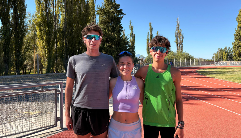 Tres atletas de la Escuela Municipal representan a Necochea y comparten tiempo en la altura salteña