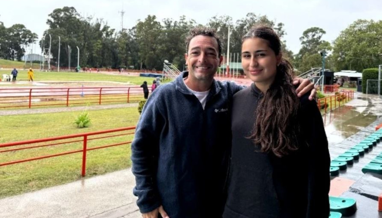 Bajo la lluvia, Rosario Coronel fue 2da en el Torneo de Ana Comaschi