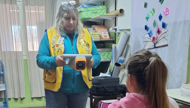 El Club de Leones Necochea realizará una jornada gratuita de pesquisa visual para niños
