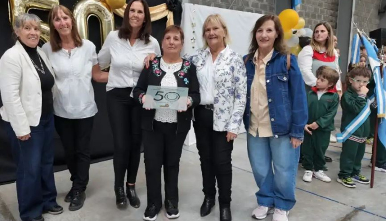 El Jardín Pirin Pin Pon celebró sus 50 años con un emotivo acto