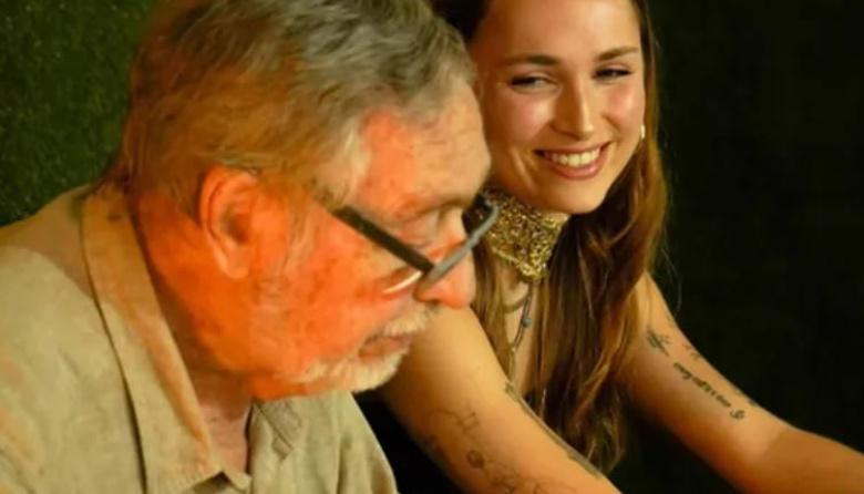 La nieta de Luis Brandoni lo recordó con un emotivo mensaje: "Tu cara en todas partes"