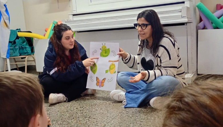 Charla sobre educación ambiental en el Jardín N° 915