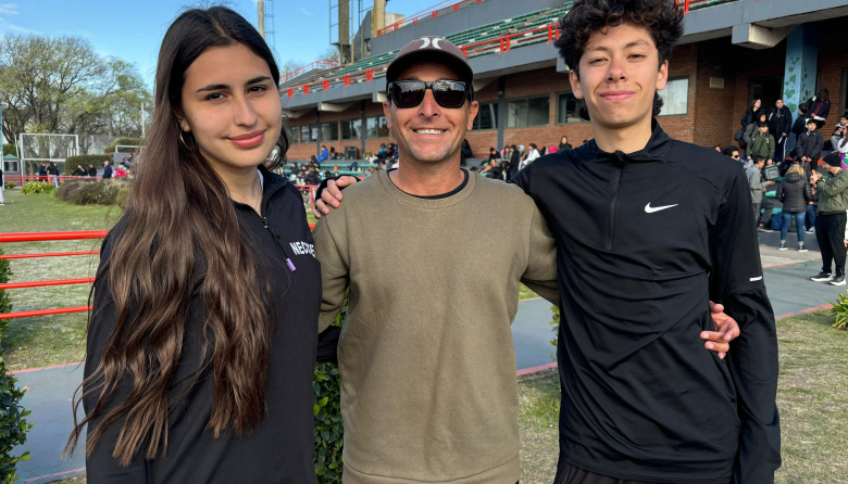La Escuela Municipal vuelve a decir presente en el atletismo nacional con Tiago Rojas y Rosario Coronel