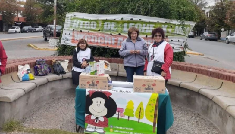 Jornada solidaria: recolectaron más de 1.000 litros de leche y espectáculos artísticos