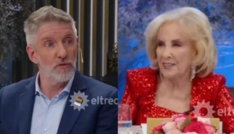 La inesperada reacción de Mirtha Legrand ante una pregunta de Luis Novaresio