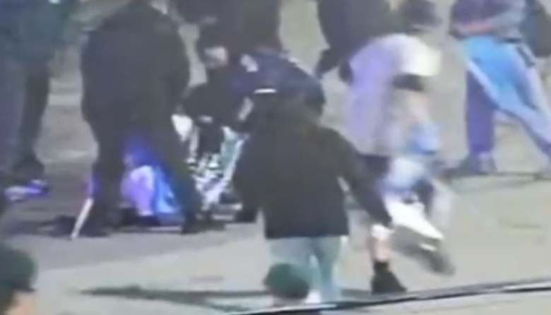 Cobarde agresión a un policía durante los festejos: recibió ocho puntos de sutura