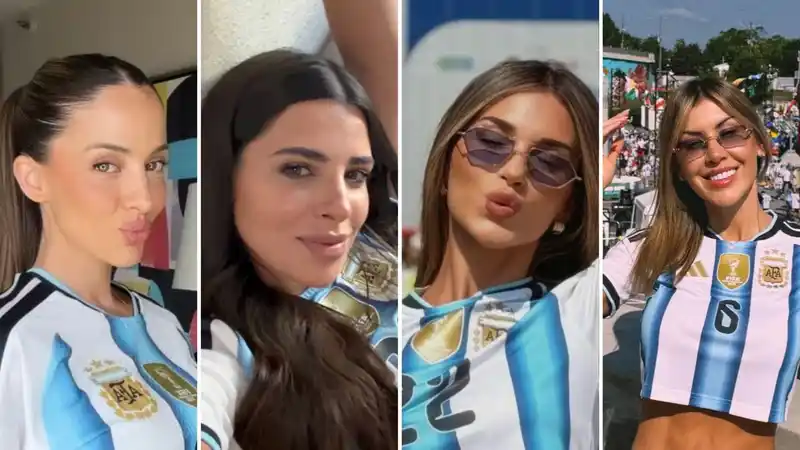 El apoyo incondicional de las parejas de la Scaloneta después de la final perdida con España