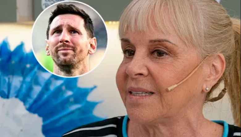 Claudia Villafañe habló de las lágrimas de Lionel Messi en la final: "Esa sensación la viví en el '90"