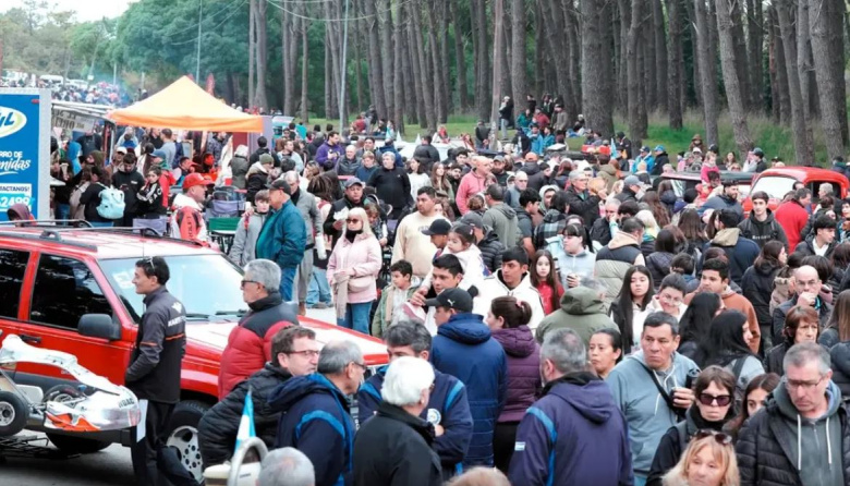 Fiesta convocante. Del Car Show Necochea
