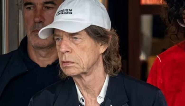 La decepción de Mick Jagger durante el partido entre Argentina e Inglaterra