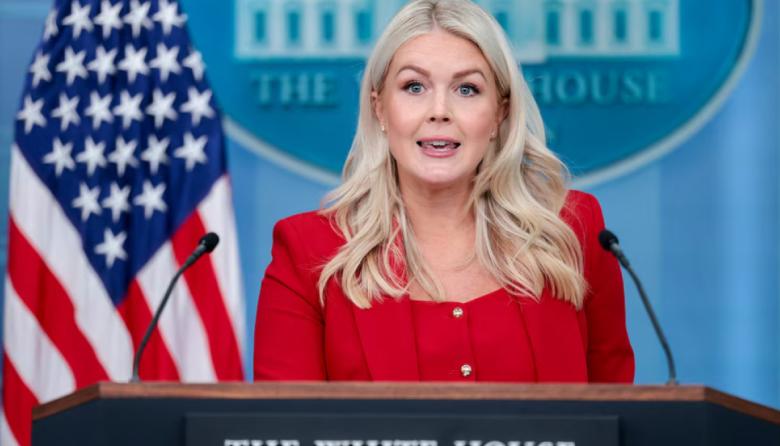 Trump anunció que Karoline Leavitt dejará a fin de mes su cargo como secretaria de prensa de la Casa Blanca