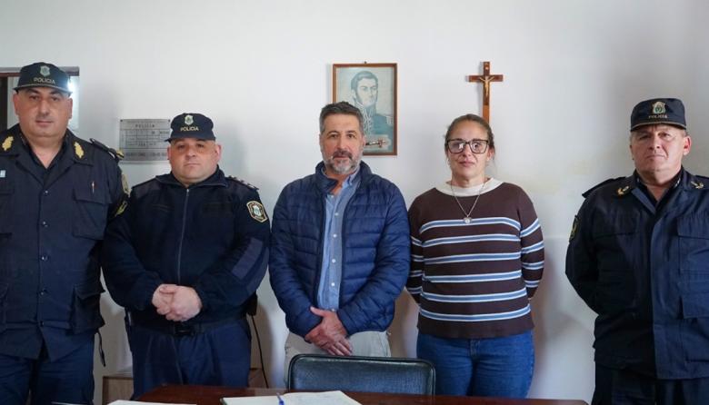 Se pusieron en funciones nuevas autoridades en los puestos de vigilancia de Claraz y el Balneario Los Ángeles
