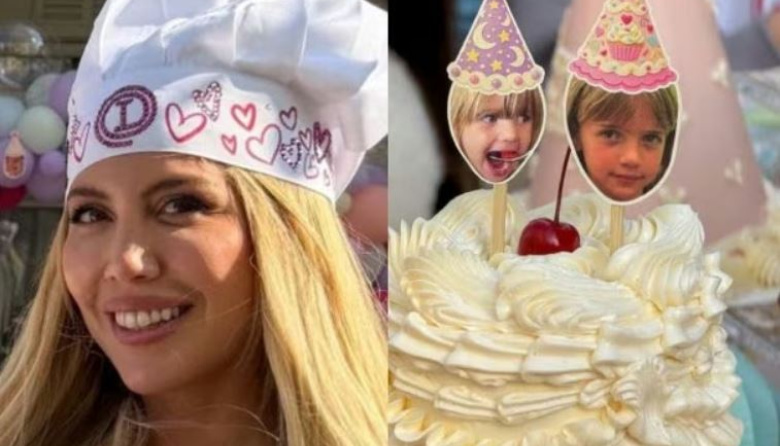 Wanda Nara le preparó una mega fiesta a Isabella Icardi