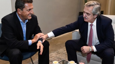 Alberto Fernández: "Cuando Massa me llamó anoche, lloramos juntos"