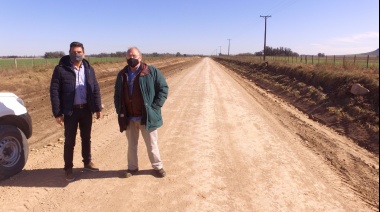 Finalizaron entoscado en los caminos rurales de Balcarce