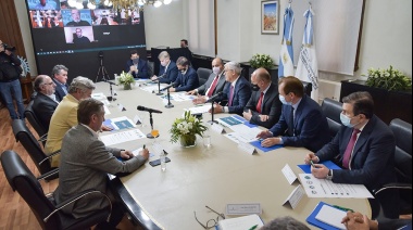 Positiva reunión con la Mesa de Enlace