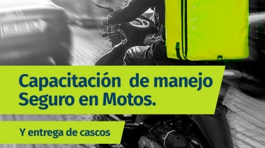 Este viernes la ANSV llega a Necochea para capacitar y entregar cascos y chalecos