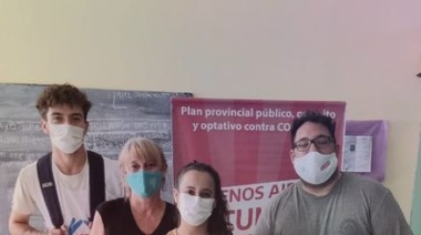 Continua la vacunación en las escuelas de Necochea