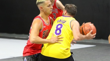 La NBA auspicio un partido de basquet entre Duki, Coscu y Migue Granados entre otros